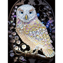 Load image into Gallery viewer, Diamond Painting - Partial Special Shaped - owl (30*40CM)
