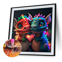Load image into Gallery viewer, Diamond Painting - Full Round - rainbow pterosaur (30*30CM)