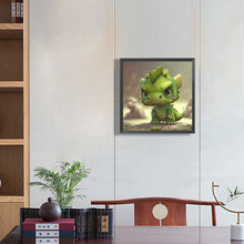 Load image into Gallery viewer, Diamond Painting - Full Round - marvel hulk dragon (30*30CM)