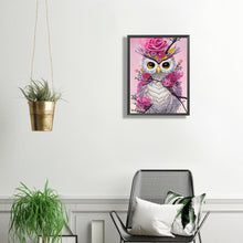 Load image into Gallery viewer, Diamond Painting - Partial Special Shaped - owl (30*40CM)