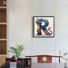 Load image into Gallery viewer, Diamond Painting - Full Round - Little Dinosaur R (30*30CM)