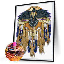 Load image into Gallery viewer, Diamond Painting - Partial Special Shaped - Native Raven Mandala Dream Catcher (30*40CM)