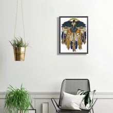 Load image into Gallery viewer, Diamond Painting - Partial Special Shaped - Native Raven Mandala Dream Catcher (30*40CM)
