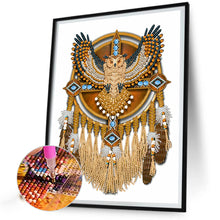 Load image into Gallery viewer, Diamond Painting - Partial Special Shaped - Owl Mandala Dream Catcher (30*40CM)