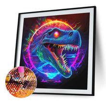 Load image into Gallery viewer, Diamond Painting - Full Round - color tyrannosaurus rex (30*30CM)