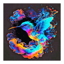 Load image into Gallery viewer, Diamond Painting - Full Round - colorful hummingbird (30*30CM)