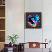Load image into Gallery viewer, Diamond Painting - Full Round - colorful hummingbird (30*30CM)