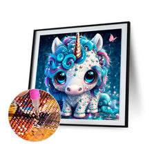 Load image into Gallery viewer, Diamond Painting - Full Round - jeweled unicorn (30*30CM)
