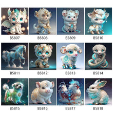 Load image into Gallery viewer, Diamond Painting - Full Round - Zodiac Dragon (30*30CM)