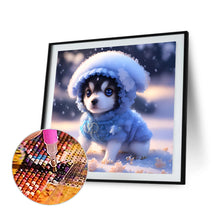 Load image into Gallery viewer, Diamond Painting - Full Round - Winter Edition Zodiac Dog (30*30CM)
