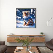 Load image into Gallery viewer, Diamond Painting - Full Round - Winter Edition Zodiac Tiger (30*30CM)