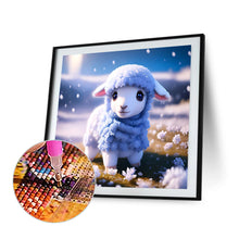 Load image into Gallery viewer, Diamond Painting - Full Round - Winter Edition Zodiac Sheep (30*30CM)