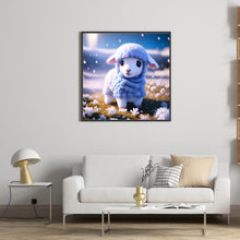 Load image into Gallery viewer, Diamond Painting - Full Round - Winter Edition Zodiac Sheep (30*30CM)