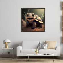 Load image into Gallery viewer, Diamond Painting - Full Round - little turtle (30*30CM)
