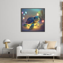 Load image into Gallery viewer, Diamond Painting - Full Round - little turtle (30*30CM)