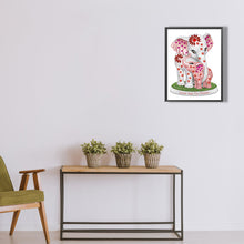 Load image into Gallery viewer, Diamond Painting - Partial Special Shaped - elephant mother and child (30*40CM)