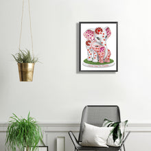 Load image into Gallery viewer, Diamond Painting - Partial Special Shaped - elephant mother and child (30*40CM)