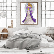Load image into Gallery viewer, Diamond Painting - Partial Special Shaped - dress angel lady (30*40CM)