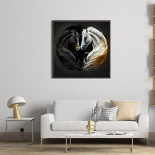Load image into Gallery viewer, Diamond Painting - Full Round - Horse Yin Yang Diagram (30*30CM)