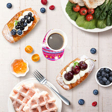 Load image into Gallery viewer, 10pcs DIY Anti Slip Coasters Stackable Creative for Tabletop Protection (AA1166)