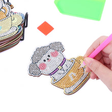 Load image into Gallery viewer, 10pcs DIY Anti Slip Coasters Stackable Creative for Tabletop Protection (AA1172)