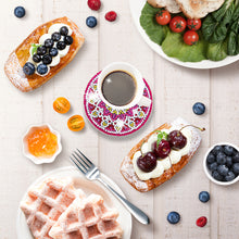 Load image into Gallery viewer, 6pcs DIY Anti Slip Coasters Stackable Creative for Tabletop Protection (AA1181)