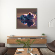 Load image into Gallery viewer, Diamond Painting - Full Round - kitten (30*30CM)