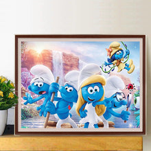 Load image into Gallery viewer, Diamond Painting - Full Round - The Smurfs (40*30CM)