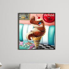 Load image into Gallery viewer, Diamond Painting - Full Square - Dessert Animals (30*30CM)