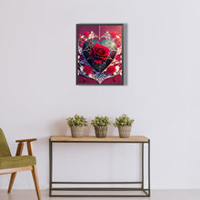 Load image into Gallery viewer, Diamond Painting - Full Round - rose love spider web (30*40CM)