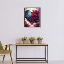 Load image into Gallery viewer, Diamond Painting - Full Round - rose love spider web (30*40CM)
