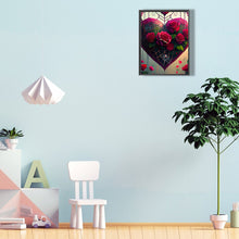 Load image into Gallery viewer, Diamond Painting - Full Round - rose love spider web (30*40CM)