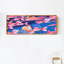 Load image into Gallery viewer, Diamond Painting - Full Round - sky flying fish (70*30CM)
