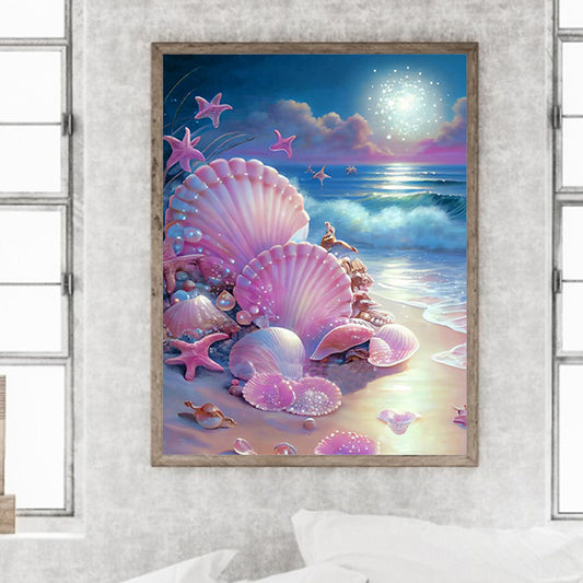 Diamond Painting - Full Round - beach shells (40*50CM)