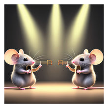 Load image into Gallery viewer, Diamond Painting - Full Round - mouse (30*30CM)