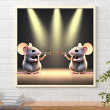 Load image into Gallery viewer, Diamond Painting - Full Round - mouse (30*30CM)