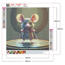 Load image into Gallery viewer, Diamond Painting - Full Round - mouse (30*30CM)