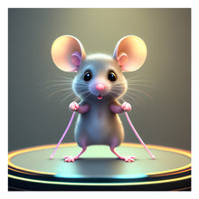 Load image into Gallery viewer, Diamond Painting - Full Round - mouse (30*30CM)
