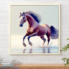 Load image into Gallery viewer, Diamond Painting - Full Round - horse (30*30CM)
