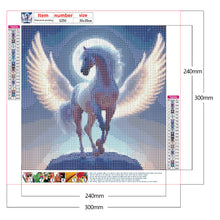 Load image into Gallery viewer, Diamond Painting - Full Round - pegasus (30*30CM)