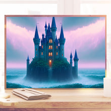 Load image into Gallery viewer, Diamond Painting - Full Round - sea castle (40*30CM)