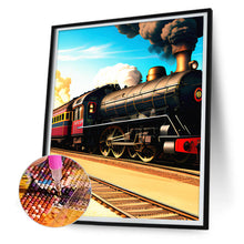 Load image into Gallery viewer, Diamond Painting - Full Round - moving train (30*40CM)