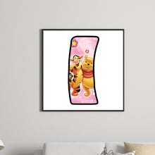 Load image into Gallery viewer, Diamond Painting - Full Round - pooh letter i (30*30CM)