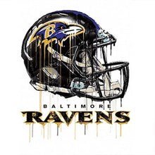 Load image into Gallery viewer, Diamond Painting - Full Round - NFL Baltimore Ravens (40*40CM)