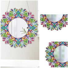 Load image into Gallery viewer, DIY Compact Mirror Paint by Number Kits Hanging Flower Home Decor (A002)
