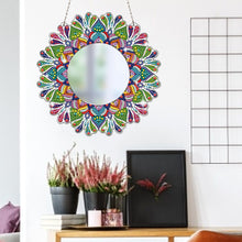 Load image into Gallery viewer, DIY Compact Mirror Paint by Number Kits Hanging Flower Home Decor (A002)