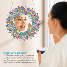 Load image into Gallery viewer, DIY Compact Mirror Art Craft Set Hanging Pocket Mirror Flower for Adult and Kids