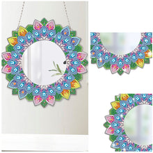 Load image into Gallery viewer, DIY Compact Mirror Art Craft Set Hanging Pocket Mirror Flower for Adult and Kids