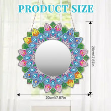 Load image into Gallery viewer, DIY Compact Mirror Paint by Number Kits Hanging Flower Home Decor (A005)
