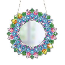 Load image into Gallery viewer, DIY Compact Mirror Art Craft Set Hanging Pocket Mirror Flower for Adult and Kids